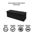 Ver imagem 5 de Calçadeira Baú Solteiro 140cm Preto