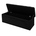 Ver imagem 2 de Calçadeira Baú Solteiro 140cm Preto