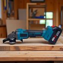 Ver imagem 5 de Kit 4 Ferramentas Eletrica Parafusadeira Furadeira Martelete Esmerilhadeira Reparo Obra Maleta Const