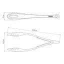 Ver imagem 3 de Pegador Pinça Ability Tramontina 29,8cm Salada Massa Multiuso Nylon Vermelho