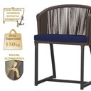 Ver imagem 4 de Mesa e 6 Cadeiras e Noronha Preto E10 Trama Original Marrom