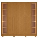 Ver imagem 3 de Guarda Roupa Casal 237cm 6 Portas Palermo Cinamomo a02 - Mpozenato