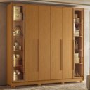 Ver imagem 1 de Guarda Roupa Casal 237cm 6 Portas Palermo Cinamomo a02 - Mpozenato