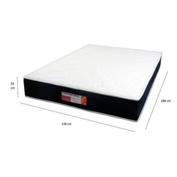 Colchão Casal Ortolar D28 Prime 138x188x24 Eps - 2 Colchão Casal Ortolar D28 Prime 138x188x24 Eps - 2