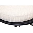Ver imagem 3 de Banco Alto Sunset Banqueta Estofada Balcão Cozinha Churrasqueira Preto/Off White