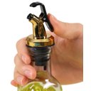 Ver imagem 5 de Porta Temperos Galheteiro Condimentos Dourado Suporte 4pçs