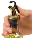 Ver imagem 5 de Porta Temperos Galheteiro Condimentos Dourado Suporte 4pçs