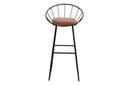 Ver imagem 2 de Banco Alto Sunset Banqueta Estofada Balcão Cozinha Churrasqueira Preto/Durango Kaki