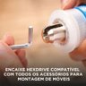 Parafusadeira Monta Móveis Hexdriver 4v Black e Decker - 6