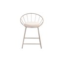 Ver imagem 2 de Banqueta Sunset Baixa Cadeira Metal Champanhe Luxo Colorido/Off White