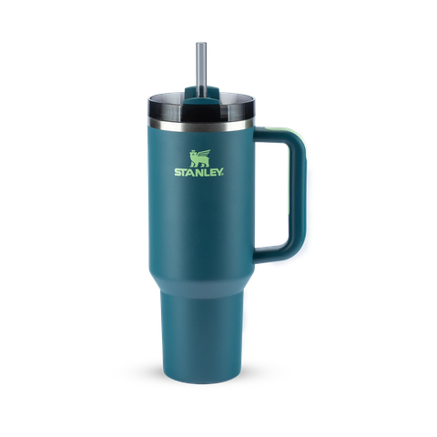 Copo com Canudo Stanley Quencher 1.18l - Coastal Teal
