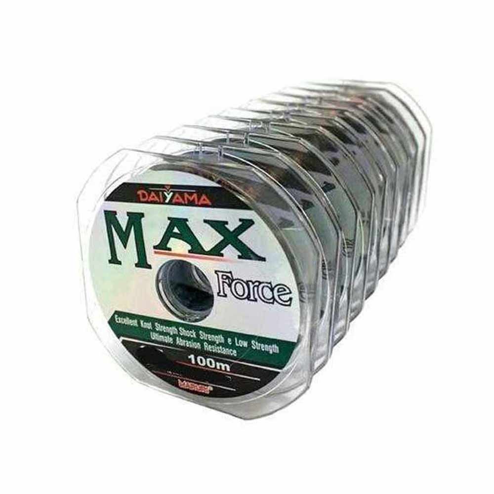 Linha de Pesca Monofilamento Max Force 8kg 0,29mm - 300m - 1