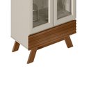 Ver imagem 6 de Cristaleira Retrô 71cm Sofia Freijo/off White - Sallar Home