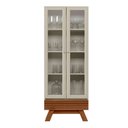 Ver mais imagens de Cristaleira Retrô 71cm Sofia Freijo/off White - Sallar Home