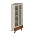 Ver imagem 4 de Cristaleira Retrô 71cm Sofia Freijo/off White - Sallar Home