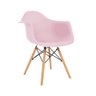 Cadeira Charles Eames Eiffel Com Braço - Rosa - 10