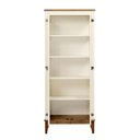 Ver imagem 2 de Cristaleira Laura 2 Portas Cor Off White com Amendoa 180 Cm - 63398