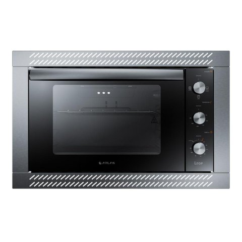 Forno Elétrico de Embutir Atlas U Top 44l com Grill Dourador Preto 220v