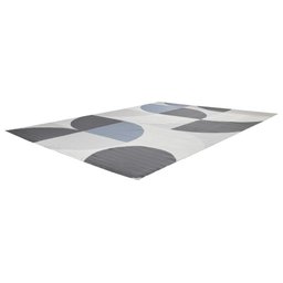 Tapete Nilo 01 3,00x4,00 - Azul e Bege - Edantex - 2 Tapete Nilo 01 3,00x4,00 - Azul e Bege - Edantex - 2