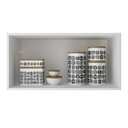 Ver imagem 3 de Armário de Cozinha Modulado Cz-3316 C/ 1 Porta Basculante 80cm Branco - Tecno Mobili