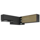 Ver imagem 1 de Kit Armário Cozinha Aéreo Canto 90cm com Aéreo 70cm e Aéreo 120cm Veneza Multimóveis Mp2287