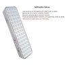 Luminaria 60 Leds 12v 24v para Central de Luz Emergencia - 3