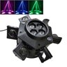 Luz de Palco Moving Head 150w Led Dmx Mini Moving Led Dj 22 Canais Show Palco Evento Festa Laser Ilu - 1