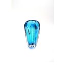 Ver imagem 1 de Vaso Cristal Murano Água Marinha e Esmeralda São Marcos 32cm