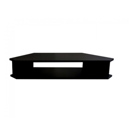 Rack Sala De Canto Preto Para Tv Até 32 Polegadas Em Mdf - 1