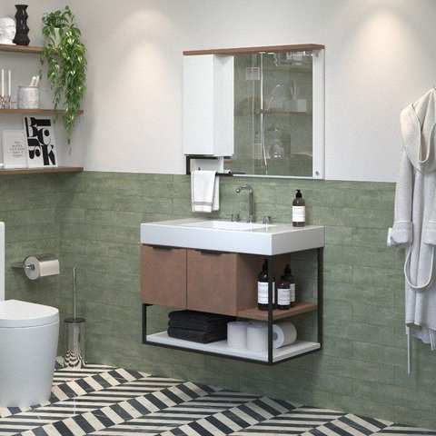 Conjunto de Banheiro Chicago 80cm