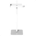 Ver imagem 3 de Porta Papel Higiênico de Chão Single Suporte para Papel Oslo:branco