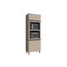 Módulo Cozinha Henn Connect Paneleiro C- 3 Portas (2 Fornos) Duna-cristal - 1