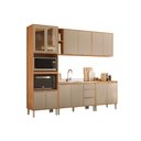 Ver imagem 2 de Cozinha Completa 5 Peças Plena CZ317 Cinamon/Nude Demóbile