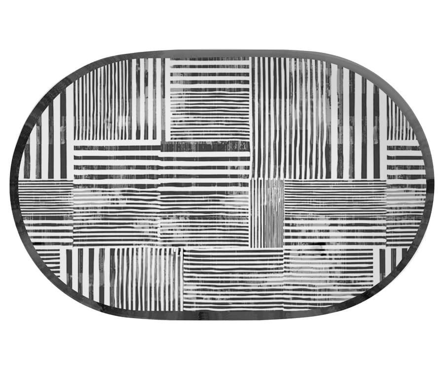 Travessa Etnica Acetinada 34cm em Cerâmica Alleanza Alleanza Cerâmica - 1