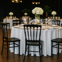 Ver imagem 2 de Kit 6 Cadeiras Dior Polipropileno Preta Sala Cozinha Jantar Restaurante Eventos Festas