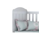 Ver imagem 7 de Berço / Mini Cama Infantil Bala de Menta 3 em 1 Rústico/Branco - Henn