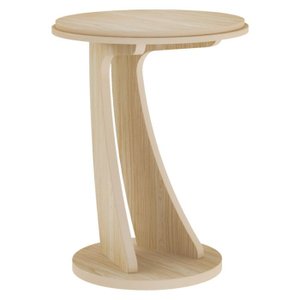 Mesa de Apoio Mdf Sala de Estar 50 Cm 4625 Naturale Arly