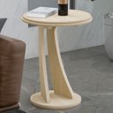 Ver imagem 2 de Mesa de Apoio Mdf Sala de Estar 50 Cm 4625 Naturale Arly