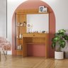 Penteadeira Camarim Encanto Candian com Prateleiras - Cinamomo - 2