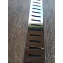 Ver imagem 7 de Ralo Linear 7,5cm x 50cm Inox 304 Padrão com suporte e Tela Anti Insetos Borda de Piscina Varanda Fi