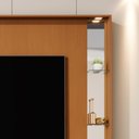 Ver imagem 3 de Home para TV 80" Tucumã 1.8 Nature Off White com LED JB Bechara