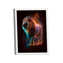 Ver imagem 1 de Quadro Leão Neon -- Br Artes