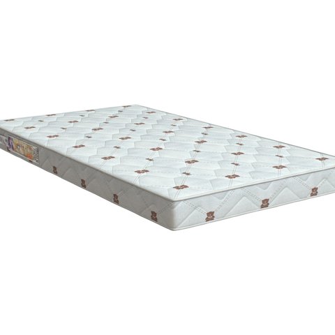 Colchão de Berço Espuma Baby Flex D18 10x70x130cm Orthoflex Branco