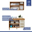 Ver imagem 5 de Lavanderia Modulada Armário Aéreo e Balcão Brasília