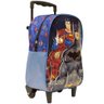 Mochila Infantil Liga Justiça 16" C/ Carrinho 10730 - 1