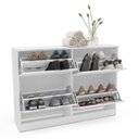 Ver imagem 4 de Sapateira para Quarto 24 Pares Valência Branco