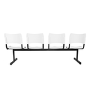 Ver imagem 2 de Longarina Turim 4 Lugares Maiart Branco