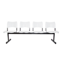 Ver imagem 1 de Longarina Turim 4 Lugares Maiart Branco