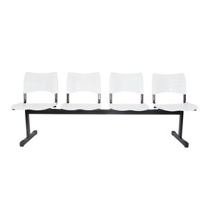 Longarina Turim 4 Lugares Maiart Branco