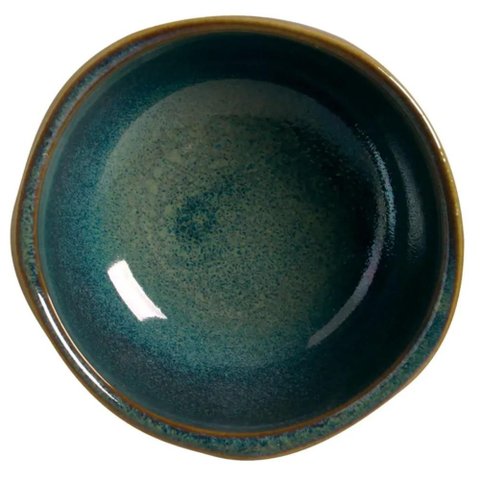 Manteigueira Stoneware Oceano Porto Brasil 50ml Molheira Ramequim 6x3cm Café Colonial